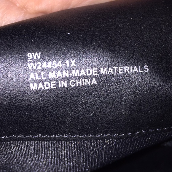 NWOT Wide Calf knee high black boots - Picture 3 of 5